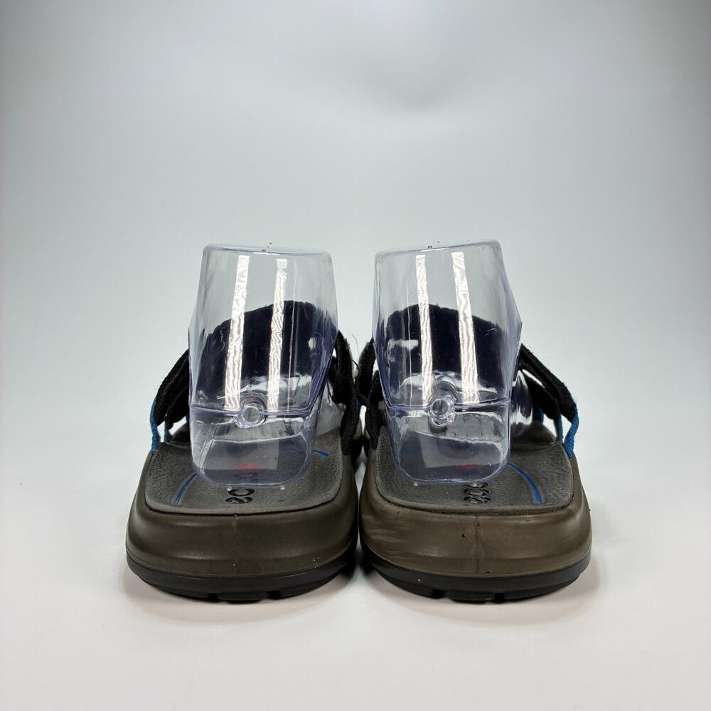 Ecco Offroad Black Blue Adjustable Strap Comfort Walking Sport Women's Size 7.5 View 5